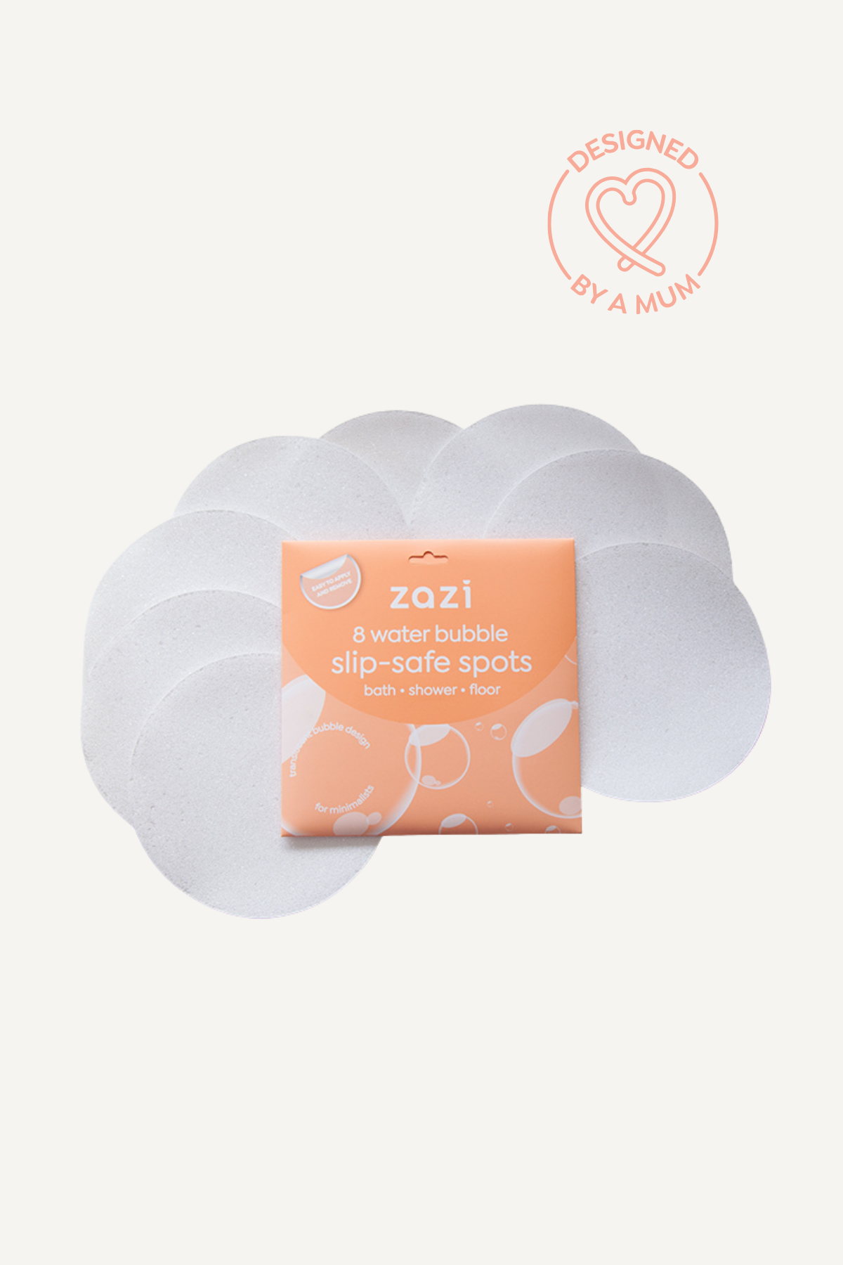 Slip-Safe Bath Spots - Water Bubbles