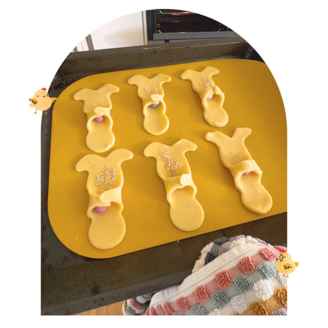 Easy Easter Bunny Cookies for Kids