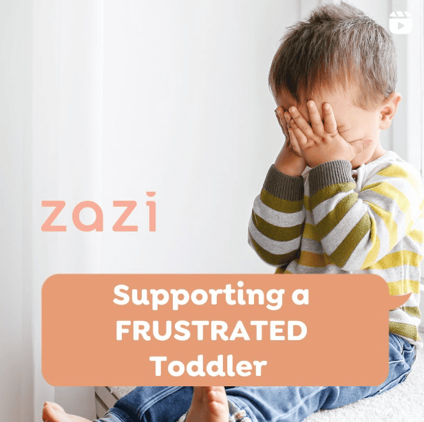 Supporting a Frustrated Toddler