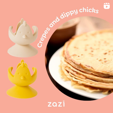 Crepes and Dippy Chicks