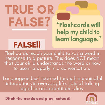 Flash Card: True or false?