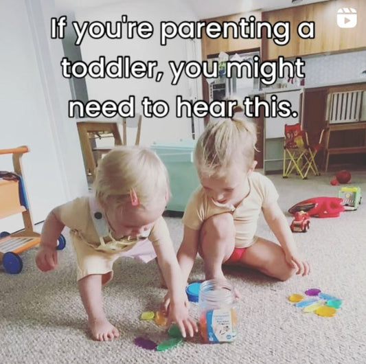 If you're parenting a toddler, you might need to hear this