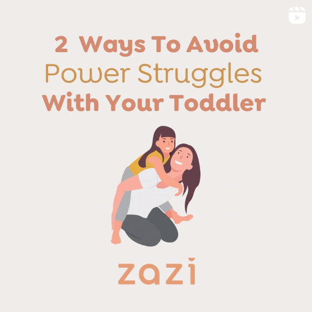 2 Ways to Avoid Power Struggles with Your Toddler