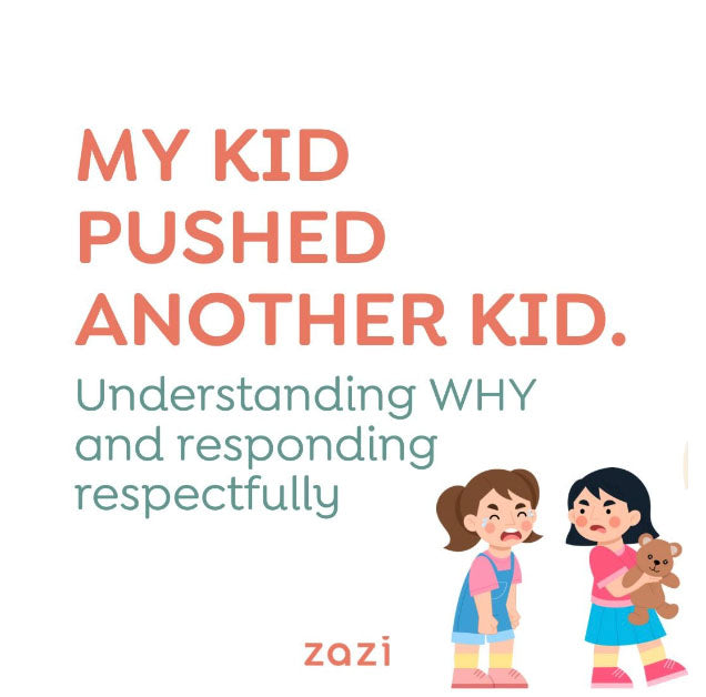 My kid pushed another kid