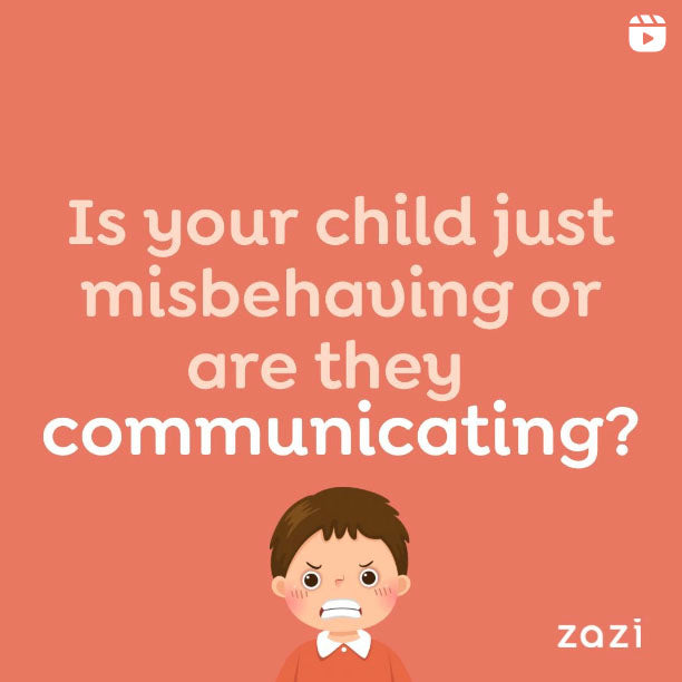 Is your child just misbehaving or are they communicating?