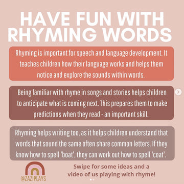 Have Fun with Rhyming Words
