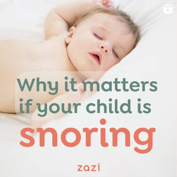 Why it matters if your child is snoring