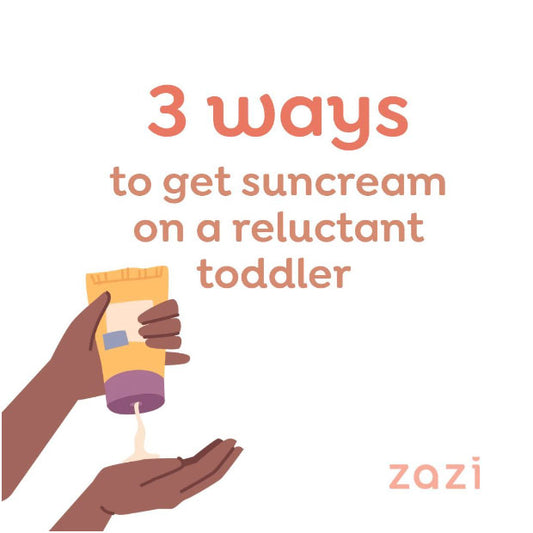 3 Ways to get Sunscreen on a Reluctant Toddler