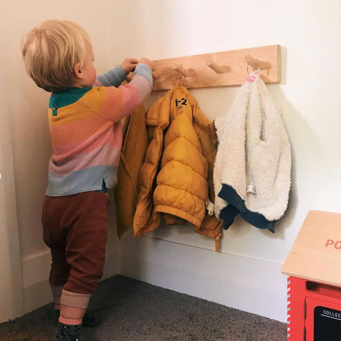 Developing Independence: Hang-up Hoops