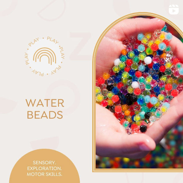 Water Beads Sensory Play