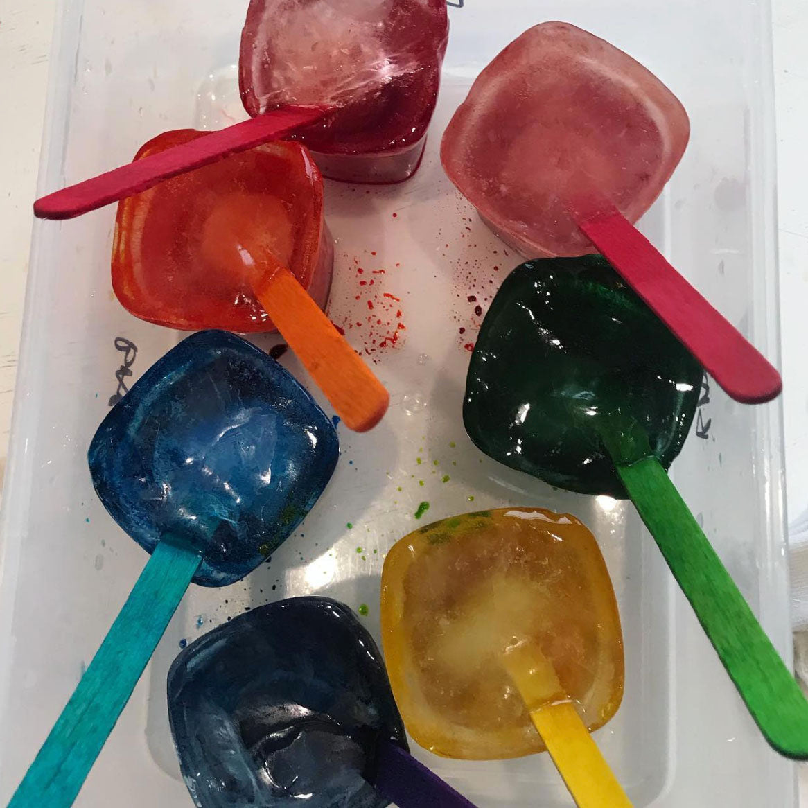 Ice Painting 🌈