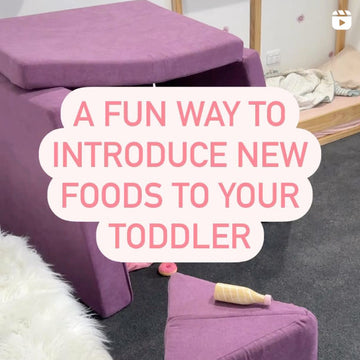 A Fun Way to Introduce New Foods to Your Toddler