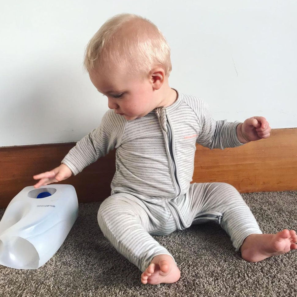 Post, Pull & Pour Milk Bottle