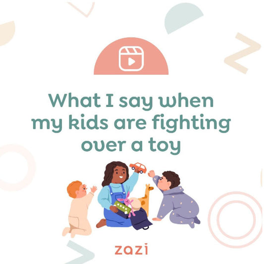 My kids are fighting over a toy - What we can say