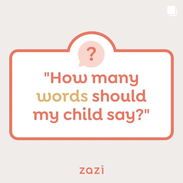 How Many Words Should My Child Say?