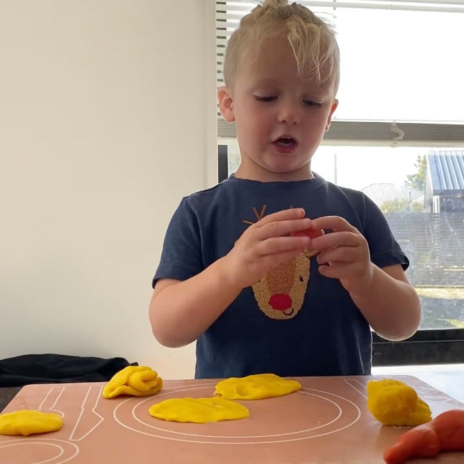 Play Dough Play Idea
