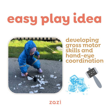 Easy Play Idea: Developing gross motor skills and hand-eye coordination