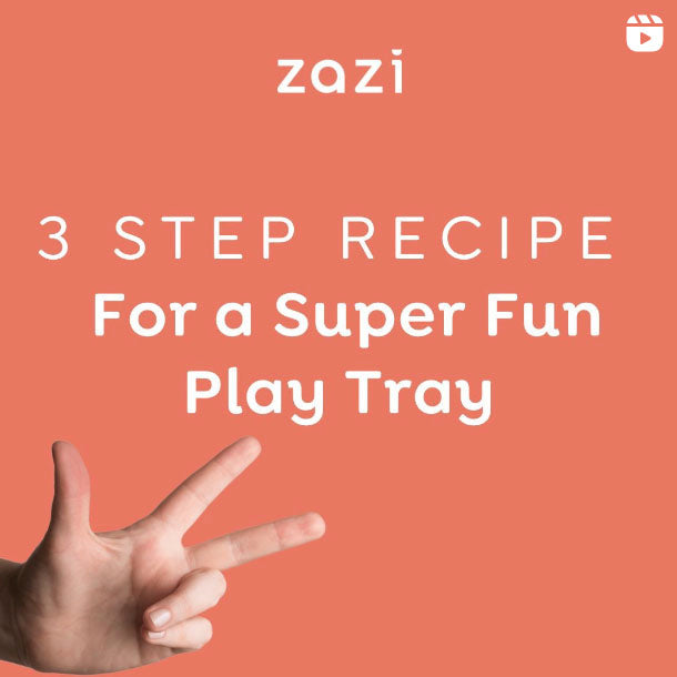 3 Step Recipe for a Super Fun Play Tray
