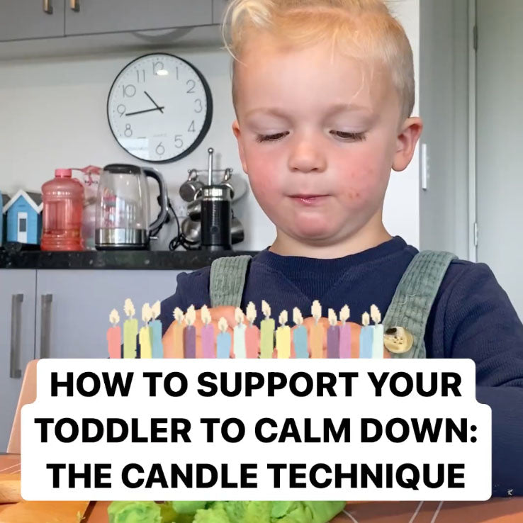 Calm your Toddler down with the Candle Technique