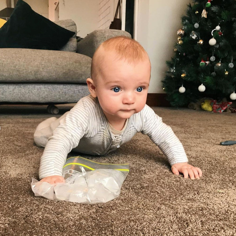 Ice Sensory Bag (ice ice baby)