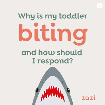 Why is my toddler biting and how should I respond?