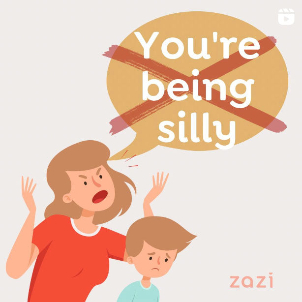 You're being silly