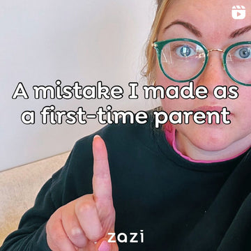A mistake I made as a first-time parent