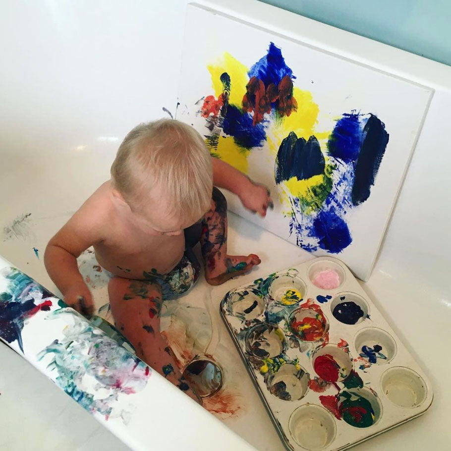 Bathroom Picasso