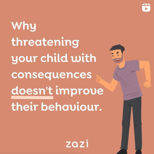Why threatening your child with consequences doesn't improve their behaviour