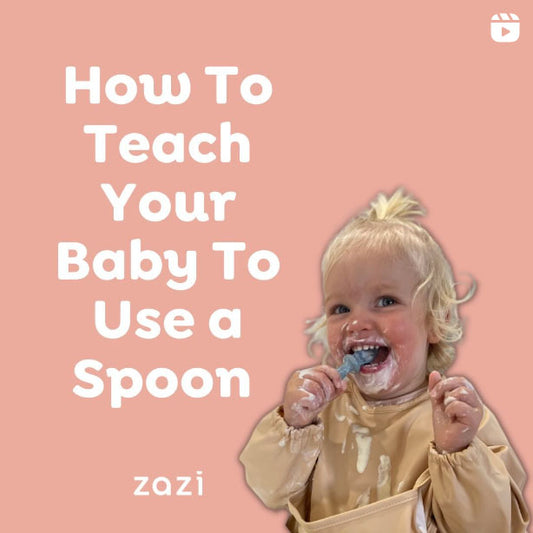 How to Teach Your Baby to use a Spoon