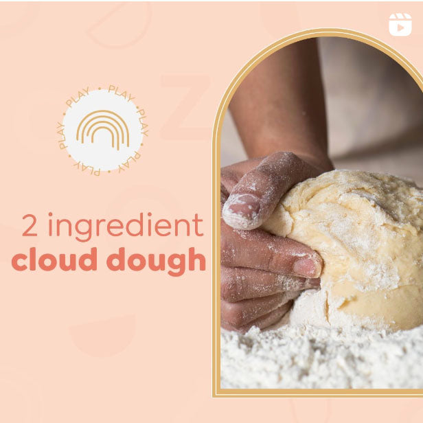 2 Ingredient Cloud Dough