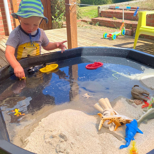Sensory Play: Backyard Beach
