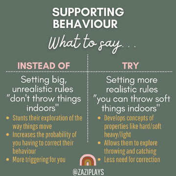 Supporting Behaviour: Throwing