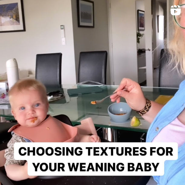 Choosing Textures for your Weaning Baby