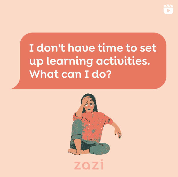 No time to set up Learning Activities