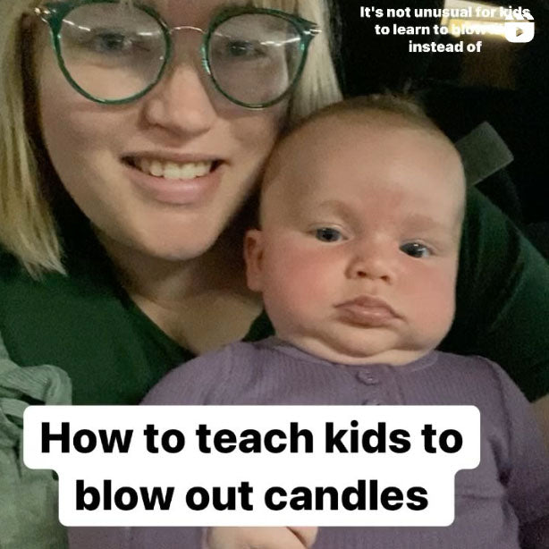 How to Teach your Child to Blow out Candles