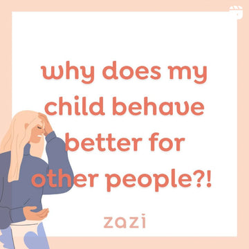 Why does my Child behave better for other People