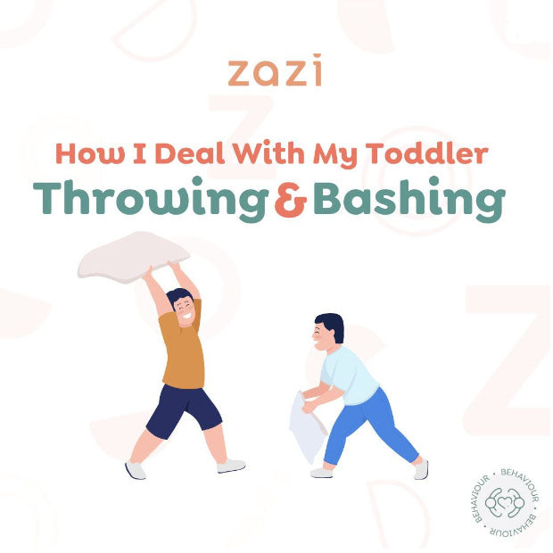 How I Deal with my Toddler at Throwing and Bashing Stuff