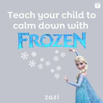 Teach your child to calm down with Frozen