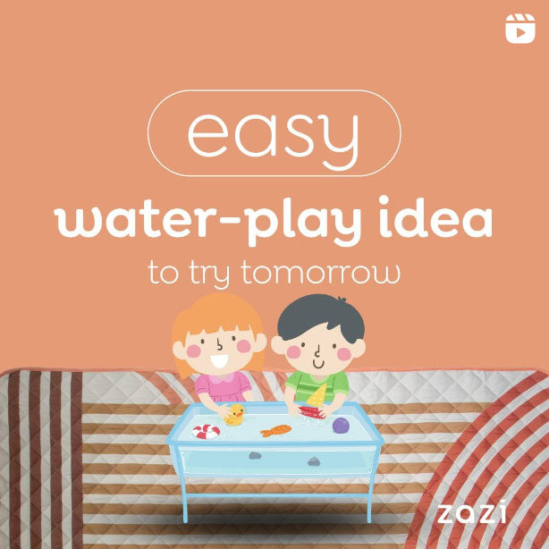 Easy water-play idea