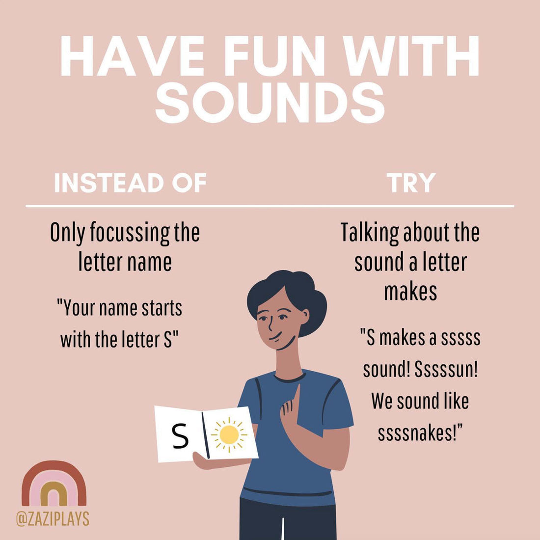 Have fun with sounds