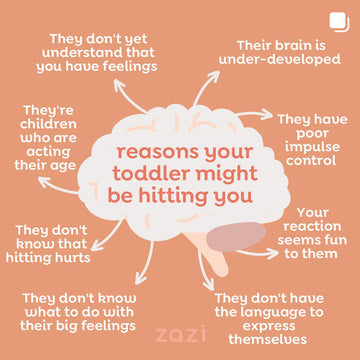 Reasons your Toddler might be Hitting you