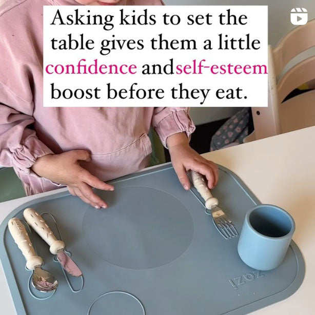 How Setting the Table Can Improve Mealtimes for Kids