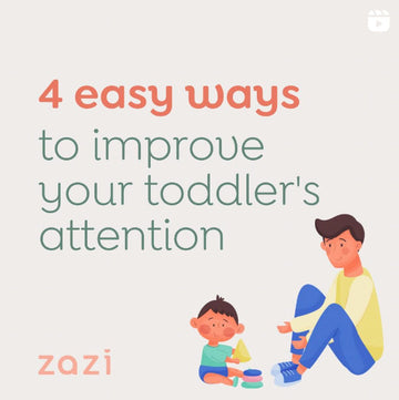 4 Easy Ways to Improve your Toddler' Attention