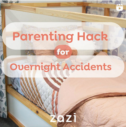Parenting Hack for Overnight Accidents