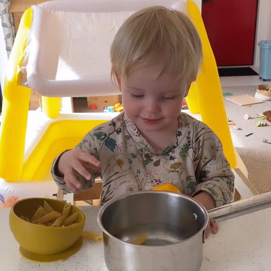 How to get Dinner Cooked with a Toddler Around