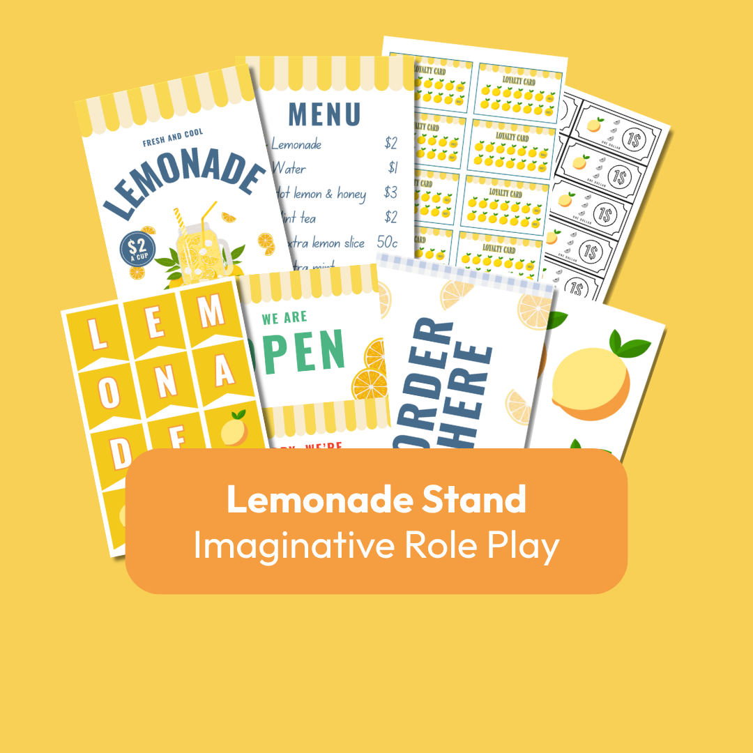 Lemonade Stand Imaginative Role Play