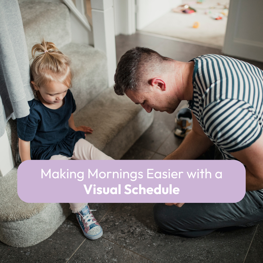 Making Mornings Easier with a Visual Schedule