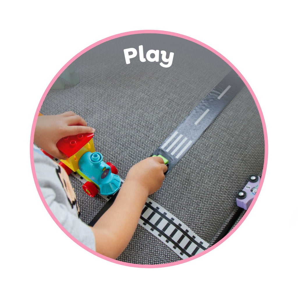 Play, Road Tape, Trains