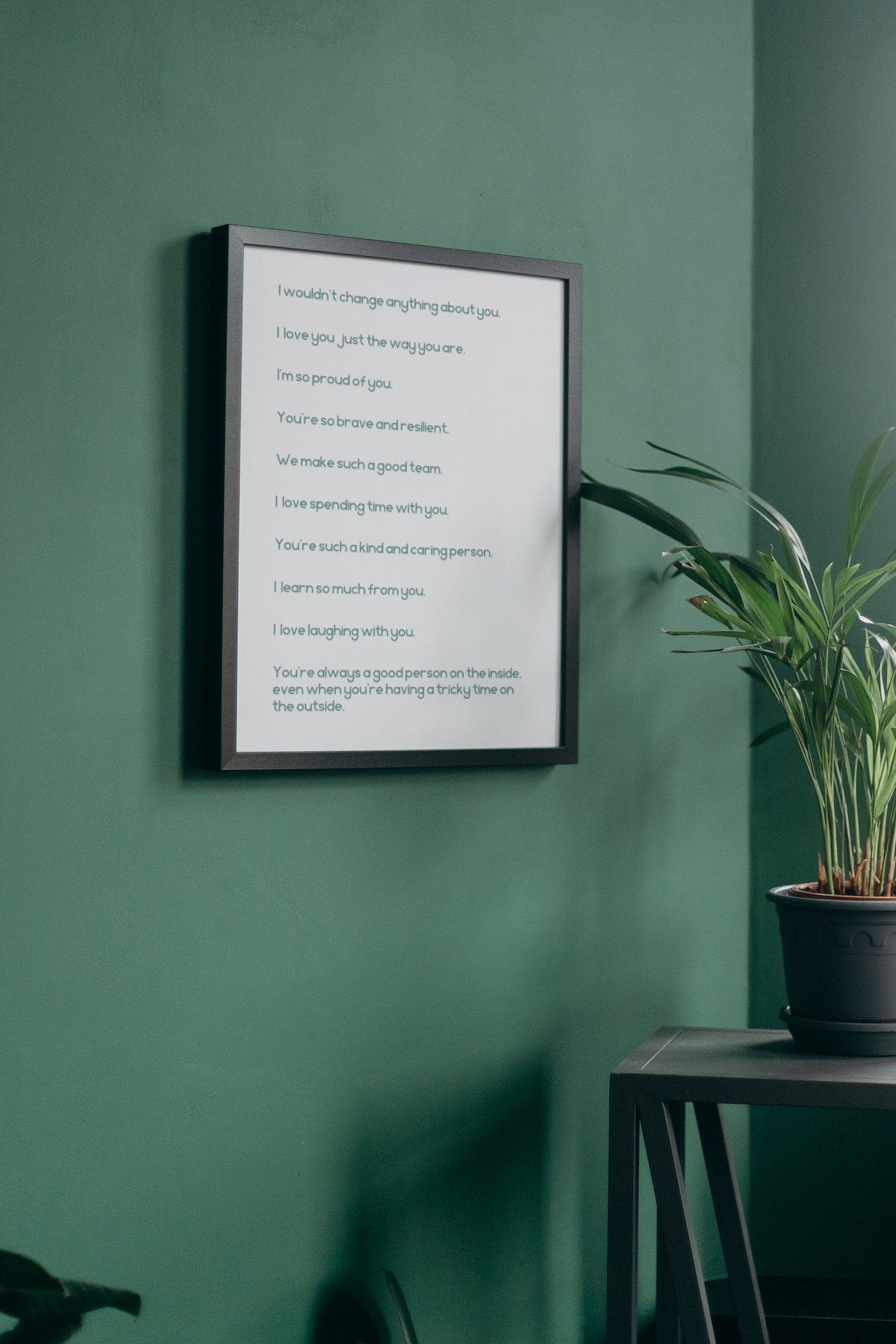 Kind Words For Kids: Poster